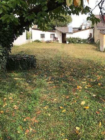 Blick auf die Gebäude